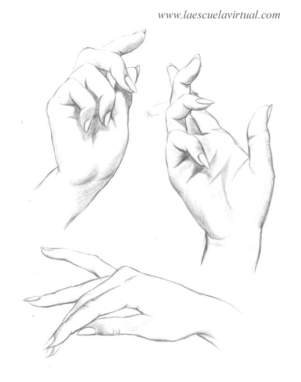 Como dibujar las manos pasrte 2 tutorial gratis curso online how to draw  hands drawing draw dibujo lapiz dedos